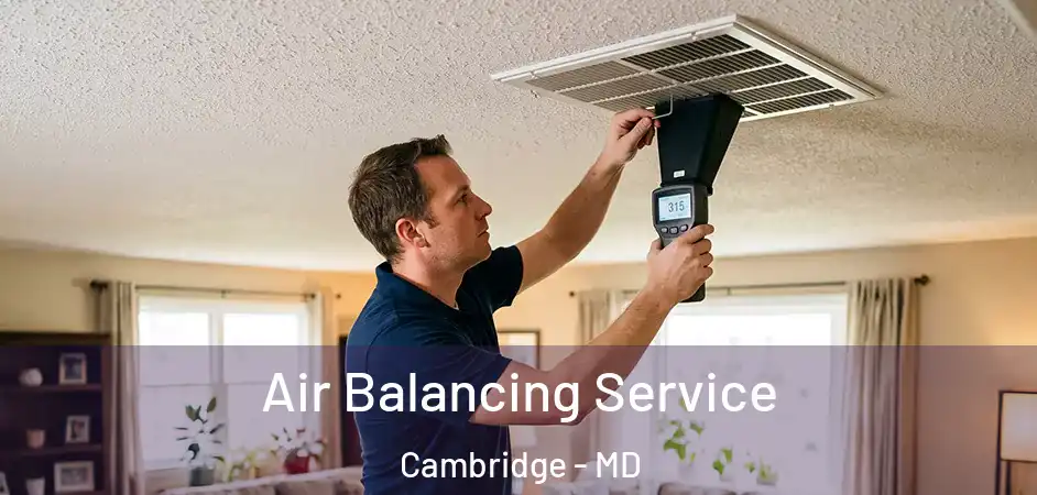  Air Balancing Service Cambridge - MD