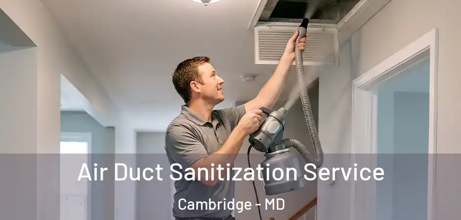  Air Duct Sanitization Service Cambridge - MD