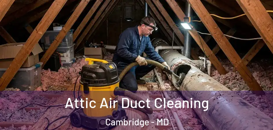  Attic Air Duct Cleaning Cambridge - MD