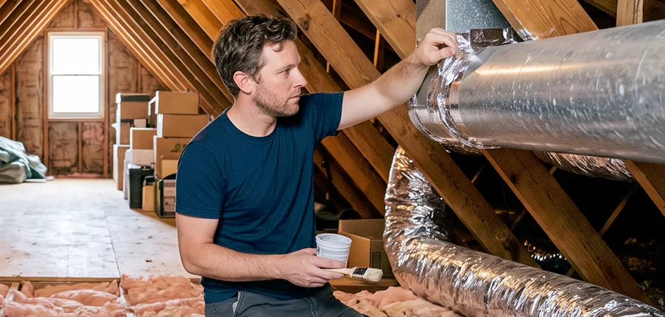 Duct Board Leak Repair in Cambridge