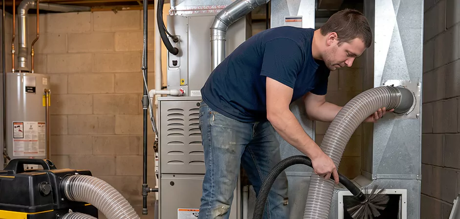 Negative Pressure Duct Cleaning for Large and Long Duct Systems in Cambridge