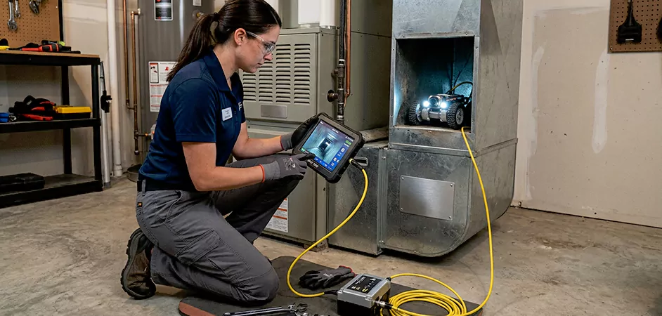 Robotic Duct Inspection in Cambridge